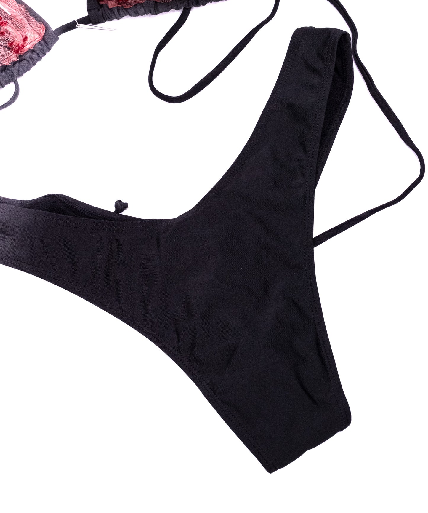 Dos de la culotte tanga du maillot de bain Persephone