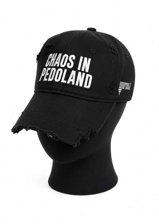 Casquette ‘Chaos in pedoland’