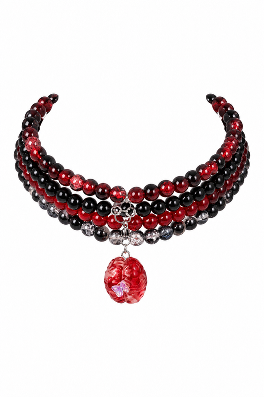 Halloween 26 - Collier « Free brain »