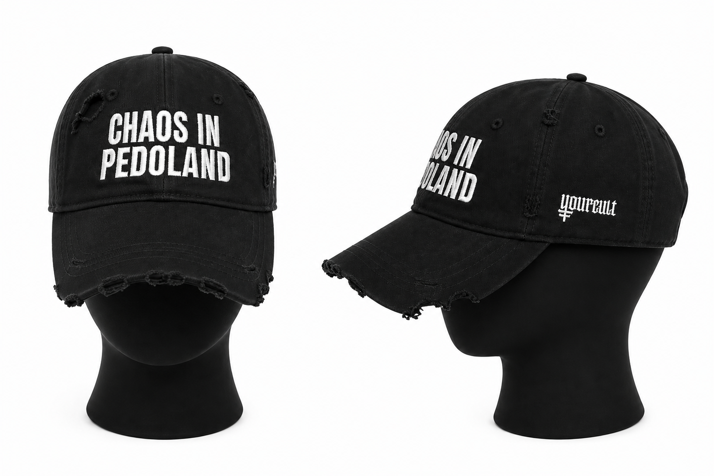 Casquette ‘Chaos in pedoland’