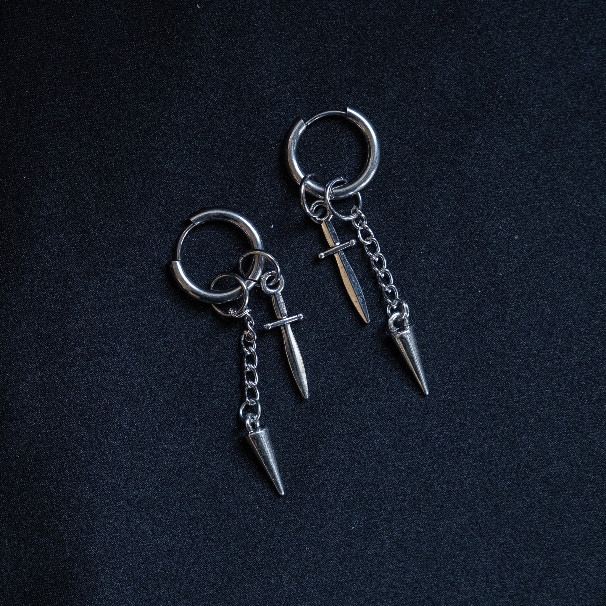 Boucles d'oreilles Sword