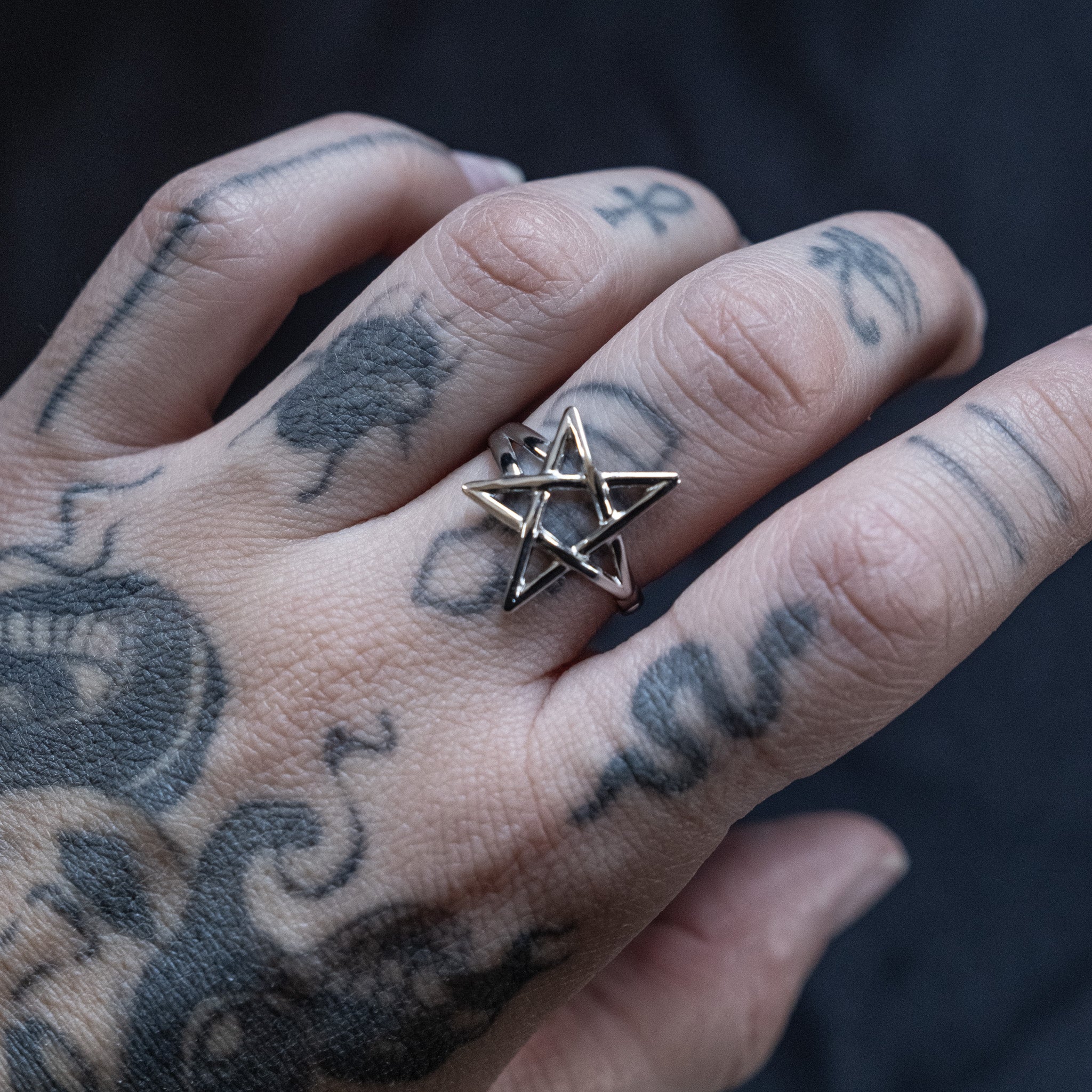 Bague Pentacle